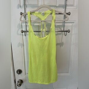Under Armour Neon Yellow Tank Top NWT